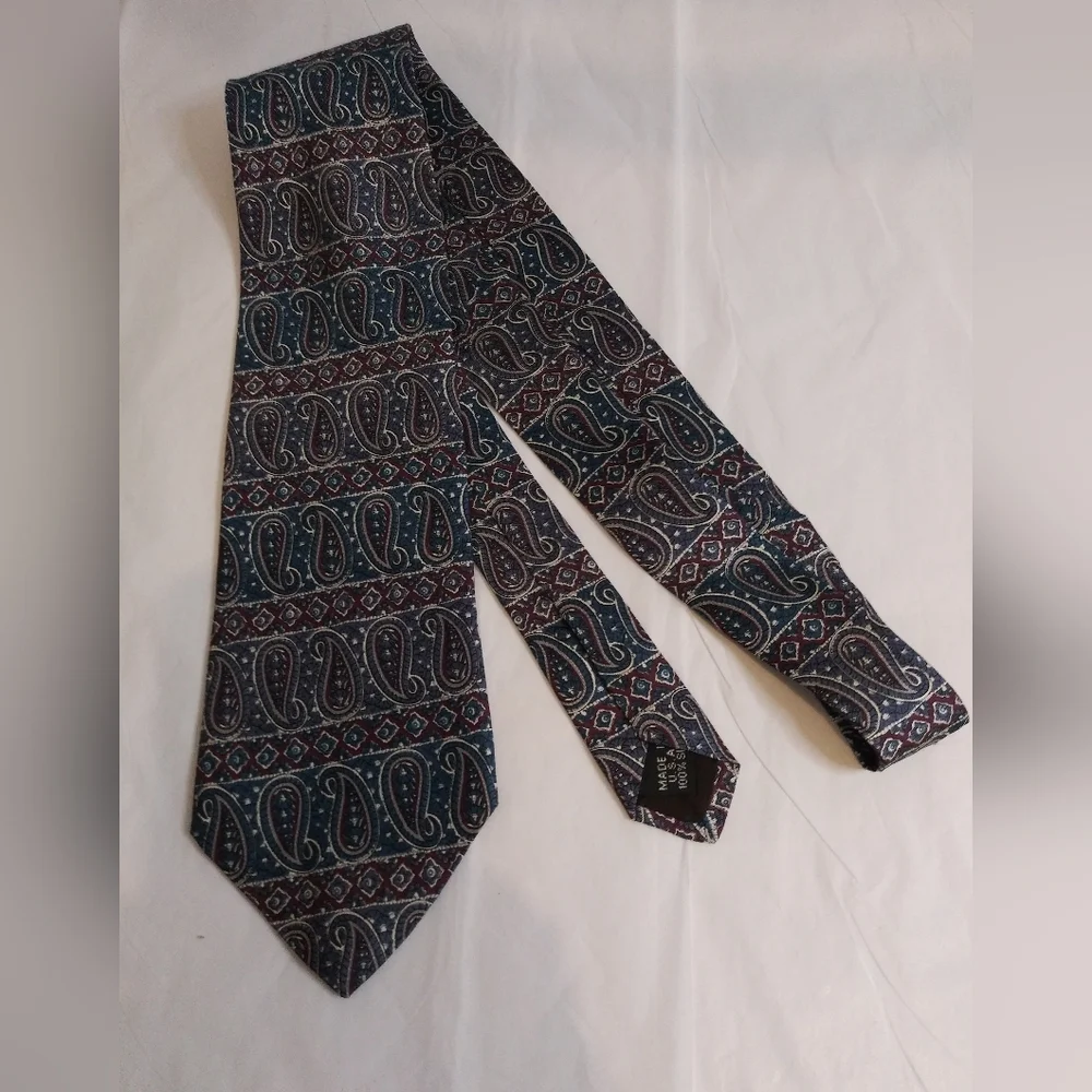 Men's Paisley Silk Tie #T-13